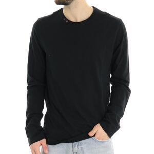 T-SHIRT L/S BASIC NERO